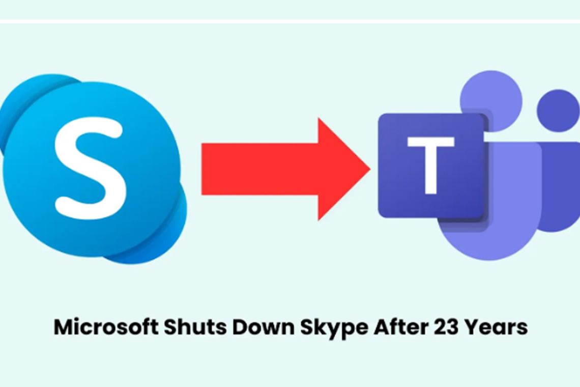 Microsoft Retires Skype After 23 Years, Promotes Teams as Its Successor