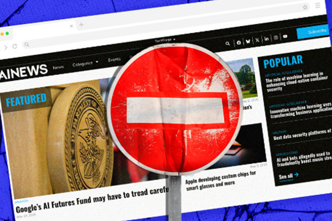 Parasitic" AI-Driven News Piracy Site Blocked in France