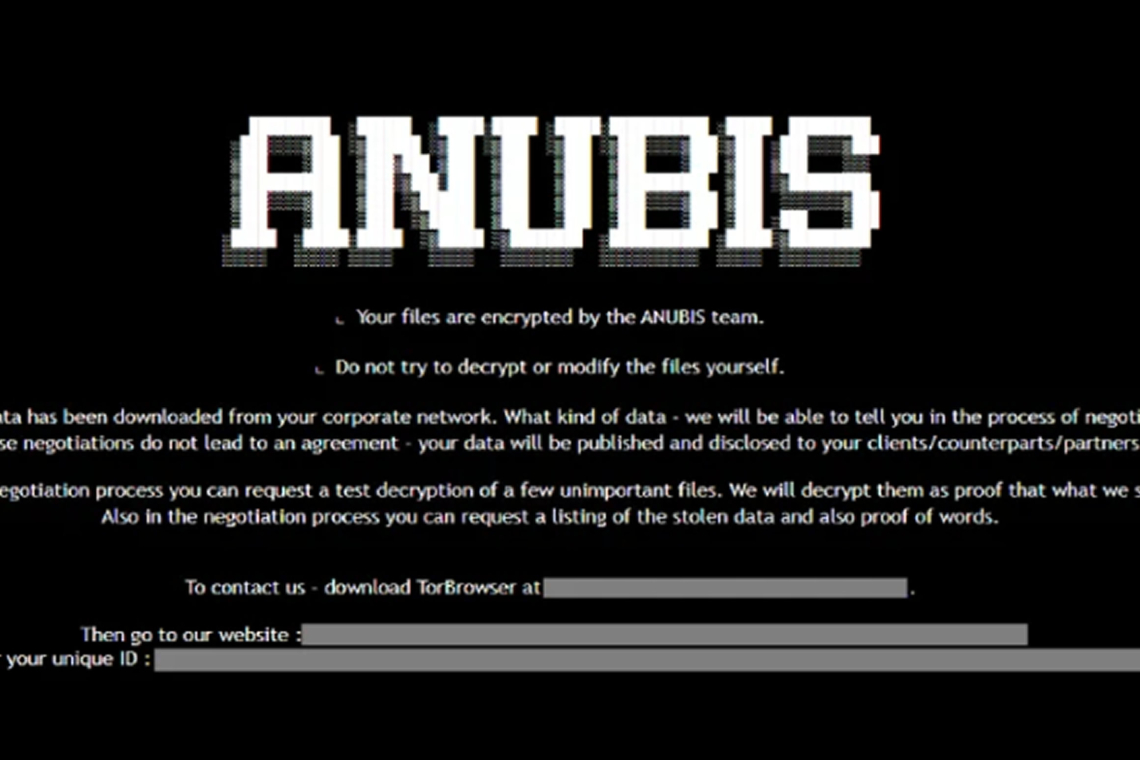Anubis Ransomware Destroys Files Beyond Recovery