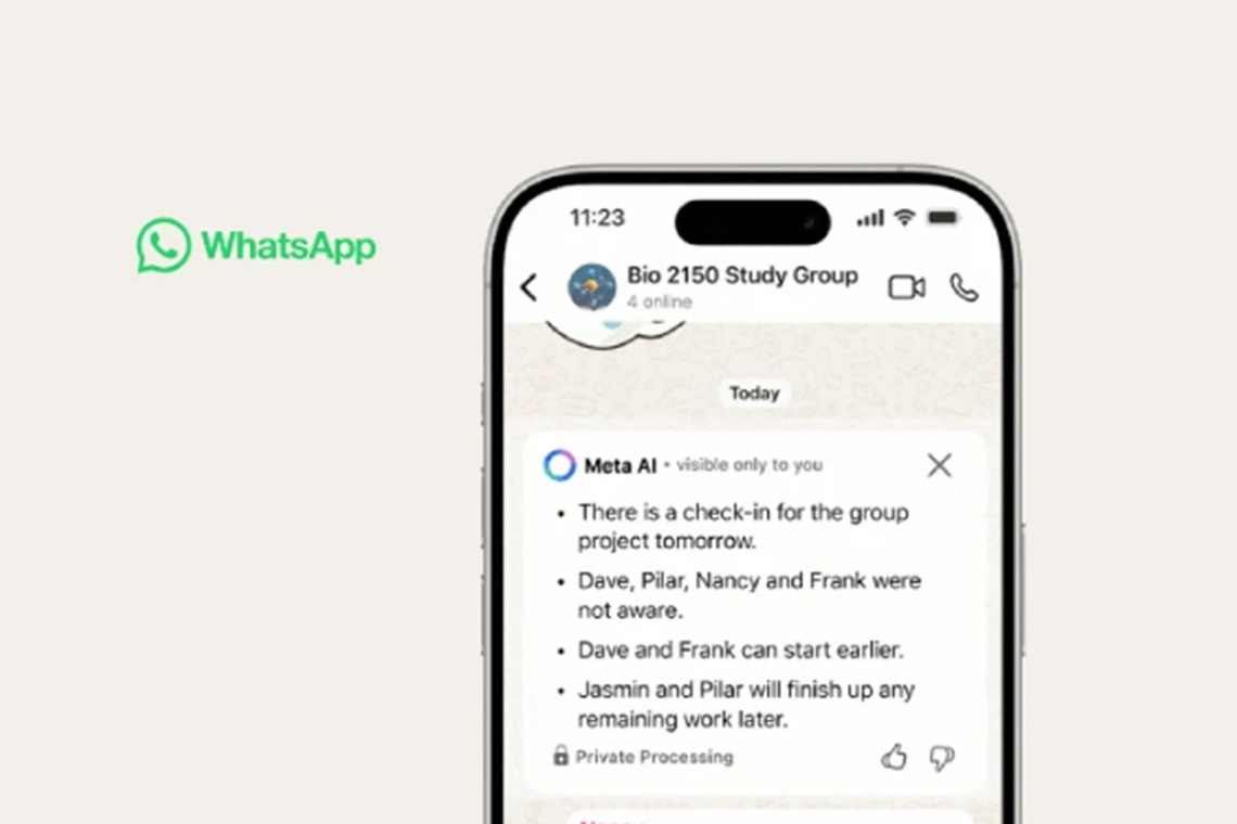 WhatsApp Introduces AI Message Summaries for Quick Chat Previews