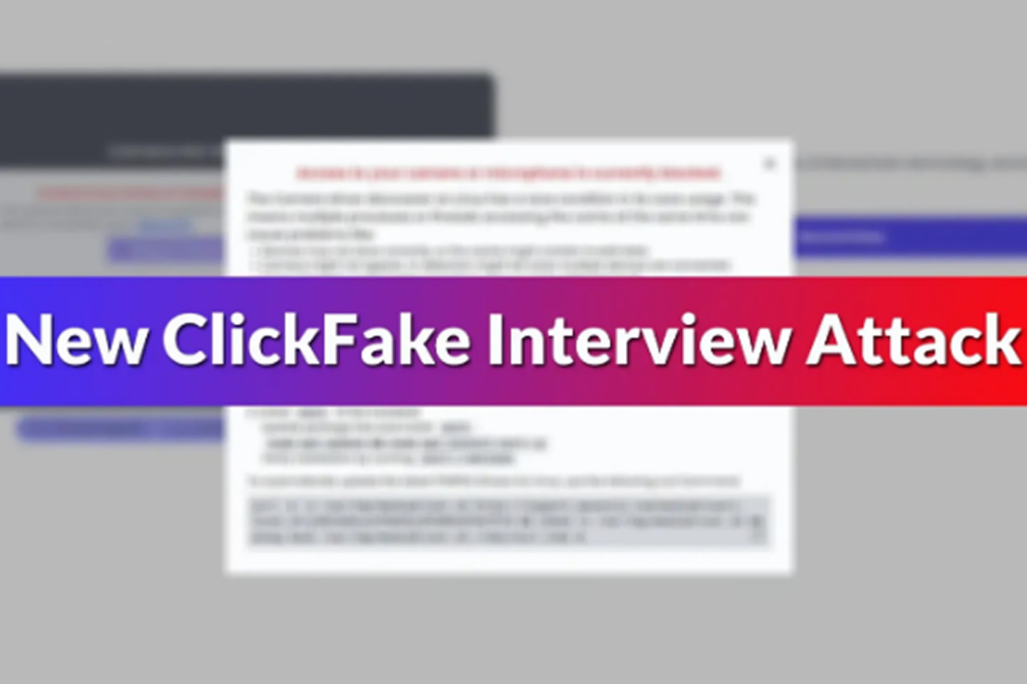 New ClickFake Job Scam Uses ClickFix to Spread GolangGhost Malware