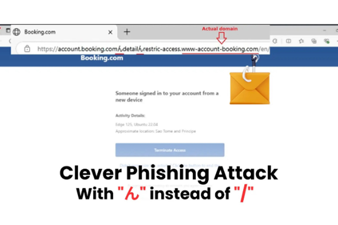 Phishing Scam Uses Japanese “ん” to Fake Slash “/” 
